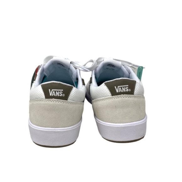 VANS Women Lowland ComfyCush Shoes Low Sneakers Suede Leather Beige VN0A7TNL1NU - Picture 6 of 9